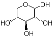 D-阿拉伯吡喃糖分子结构 (CAS 28697-53-2)
