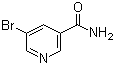 5-Bromonicotinamide molecular structure (CAS 28733-43-9)