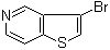 3-Bromothieno[3,2-c]pyridine molecular structure (CAS 28783-18-8)