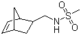 结构式 CAS# 287923-89-1, N-(5-降冰片烯-2-甲基)甲磺酰胺
