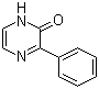structure of CAS# 2882-18-0, 3-Phenyl-2(1H)-pyrazinone;2-Hydroxy-3-phenylpyrazine; 3-Phenyl-1H-pyrazin-2-one