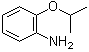 structure of CAS# 29026-74-2, 2-(1-Methylethoxy)aniline;2-(1-Methylethoxy)benzenamine; 2-Isopropoxyaniline; o-Isopropoxyaniline