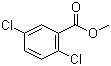 结构式 CAS# 2905-69-3, 2,5-二氯苯甲酸甲酯