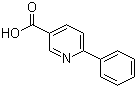 structure of CAS# 29051-44-3, 6-Phenylnicotinic acid