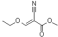 2-Cyano-3-ethoxy-2-propenoic acid methyl ester molecular structure (CAS 29096-99-9)