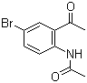 structure of CAS# 29124-64-9, N-(2-Acetyl-4-bromophenyl)acetamide