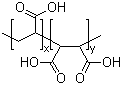 Acrylic acid maleic acid copolymer molecular structure (CAS 29132-58-9)