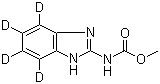 结构式 CAS# 291765-95-2, 四氘代多菌灵