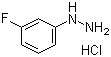 structure of CAS# 2924-16-5, 3-Fluorophenylhydrazine hydrochloride;1-(3-Fluorophenyl)hydrazine hydrochloride