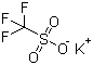 结构式 CAS# 2926-27-4, 三氟甲烷磺酸钾