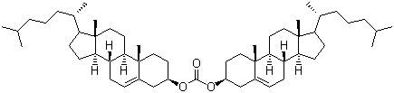 Cholesteryl carbonate molecular structure (CAS 29331-39-3)
