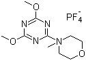 4-(4,6-Dimethoxy-1,3,5-triazin-2-yl)-4-morpholinium tetrafluoroborate molecular structure (CAS 293311-03-2)