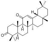 Olean-12-ene-3,11-dione molecular structure (CAS 2935-32-2)