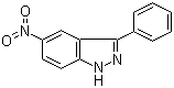 结构式 CAS# 293758-67-5, 5-硝基-3-苯基-1H-吲唑