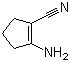 structure of CAS# 2941-23-3, 2-Amino-1-cyclopentene-1-carbonitrile;2-Aminocyclopent-1-ene-1-carbonitrile