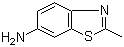 structure of CAS# 2941-62-0, 2-Methylbenzothiazol-6-amine;6-Amino-2-methyl-1,3-benzothiazole