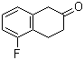 结构式 CAS# 29419-15-6, 5-氟-3,4-二氢-1H-2-萘酮; 5-氟-2-四氢萘酮