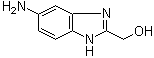 结构式 CAS# 294656-36-3, 5-氨基-1H-苯并咪唑-2-甲醇