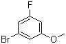 结构式 CAS# 29578-39-0, 3-氟-5-溴苯甲醚; 3-溴-5-氟苯甲醚