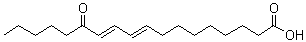 (9E,11E)-13-Oxo-9,11-octadecadienoic acid molecular structure (CAS 29623-29-8)