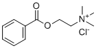 苯甲酰基氯化胆碱分子结构 (CAS 2964-09-2)