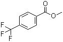 结构式 CAS# 2967-66-0, 4-(三氟甲基)苯甲酸甲酯; 对三氟甲基苯甲酸甲酯