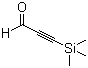 结构式 CAS# 2975-46-4, 3-三甲基硅基丙炔醛