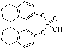 结构式 CAS# 297752-25-1, (R)-5,5',6,6',7,7',8,8'-八氢-1,1'-联萘-2,2'-环磷酸酯