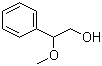 structure of CAS# 2979-22-8, beta-Methoxybenzeneethanol;beta-Methoxyphenethyl alcohol; (+/-)-2-Methoxy-2-phenylethanol; 2-Hydroxy-1-methoxy-1-phenylethane; 2-Methoxy-2-phenylethanol; 2-Phenyl-2-methoxyethanol