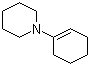 结构式 CAS# 2981-10-4, 1-(1-哌啶基)环己烯; 1-(1-环己烯基)哌啶