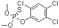 皮蝇磷分子结构 (CAS 299-84-3)