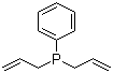 二烯丙基苯基膦分子结构 (CAS 29949-75-5)
