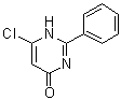 6-Chloro-2-phenyl-4(1H)-pyrimidinone molecular structure (CAS 29954-25-4)