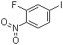 2-氟-4-碘硝基苯分子结构 (CAS 2996-31-8)