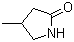 4-Methyl-2-pyrrolidinone molecular structure (CAS 2996-58-9)