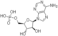 Vidarabine monophosphate molecular structure (CAS 29984-33-6)