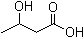 3-Hydroxybutanoic acid molecular structure (CAS 300-85-6)