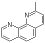 结构式 CAS# 3002-77-5, 2-甲基-1,10-菲咯啉