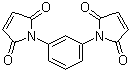 结构式 CAS# 3006-93-7, N,N'-间苯撑双马来酰亚胺; 防老剂 PM