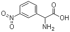 alpha-Amino-3-nitrobenzeneacetic acid molecular structure (CAS 30077-08-8)
