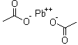 乙酸铅(II)分子结构 (CAS 301-04-2)