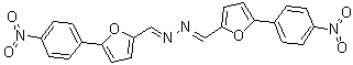 5-(4-Nitrophenyl)-2-furancarboxaldehyde [[5-(4-nitrophenyl)-2-furanyl]methylene]hydrazone molecular structure (CAS 301359-05-7)