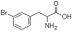 3-Bromophenylalanine molecular structure (CAS 30163-20-3)