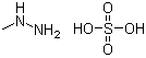 甲基肼硫酸盐分子结构 (CAS 302-15-8)