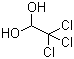 structure of CAS# 302-17-0, Chloral hydrate;1,1,1-Trichloro-2,2-ethanediol; 2,2,2-Trichloro-1,1-ethanediol; Trichloroacetaldehyde monohydrate; TCA