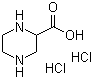 Piperazine-2-carboxylic acid dihydrochloride molecular structure (CAS 3022-15-9)