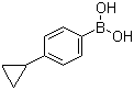 4-Cyclopropylphenylboronic acid molecular structure (CAS 302333-80-8)