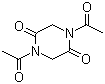 N,N'-Diacetylglycine anhydride molecular structure (CAS 3027-05-2)