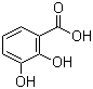 2,3-Dihydroxybenzoic acid molecular structure (CAS 303-38-8)
