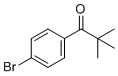 structure of CAS# 30314-45-5, 1-(4-Bromophenyl)-2,2-dimethylpropan-1-one
